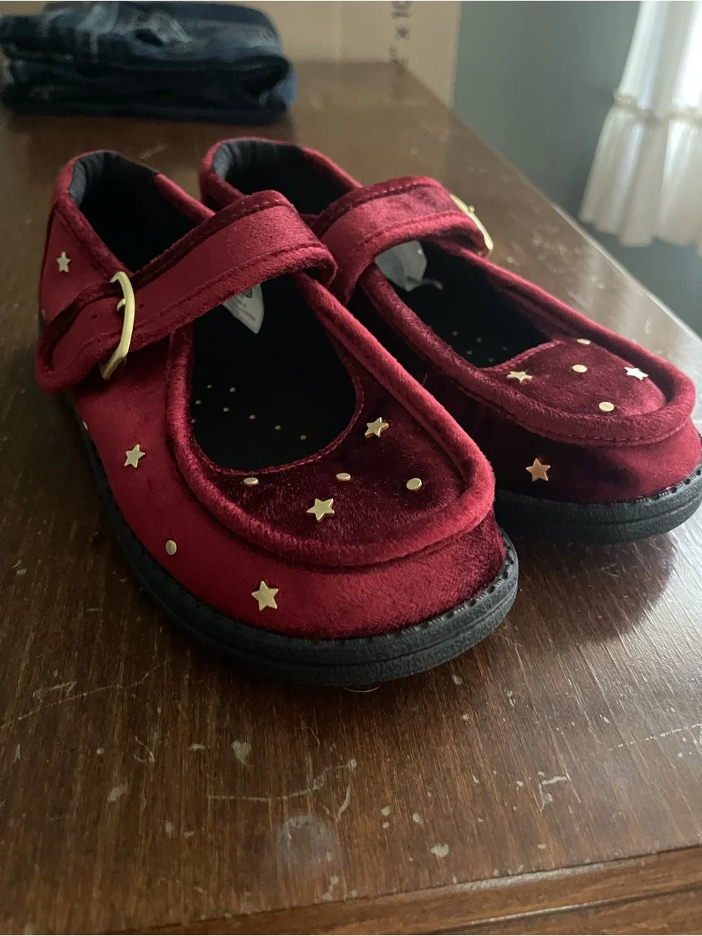 Girls Hey Dude Dress Up Shoes W5!